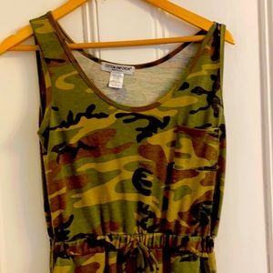 Brand new camo jumpsuit